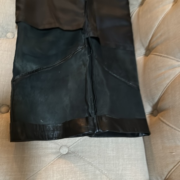 Wilsons Leather Pelle Studio Women's Bootcut Leather Pants in Black Size US 6. - Picture 9 of 13